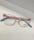 Armação de grau infantil atitude modelo K6044 cor rosa e azul