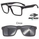 Armação De Grau Mormaii Swap Ng2 6153 Preto Fosco com 2 clipon