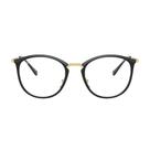 Armação de Grau Ray-Ban Optics Preto Dourado 0RX7140 2000 51