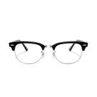 Armação de Grau Ray-Ban Quadrado Clubmaster Preto 0RX5154 20