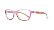 Armação de grau secret 80085 check pink