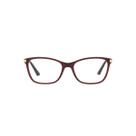 Armação de Grau Vogue Retangular Marrom/Rosa 0VO5378L 2907 53