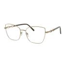 Armação De Óculos Bulget Bg2181 01a Dourado Brilho Armação De Óculos Bulget Bg2181 01a Dourado Brilho