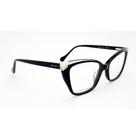 Armação De Óculos Bulget Bg7168 A01 Preto Brilho