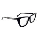 Armação De Óculos Bulget Bg7170 A01 Preto Brilho