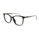 Armação De Óculos Bulget Bg7208i A01 Preto Brilho Armação De Óculos Bulget Bg7208i A01 Preto Brilho