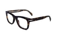 Armação de óculos David Beckham DB 7105 Dark Havana para homens Armação de óculos David Beckham DB 7105 Dark Havana para homens