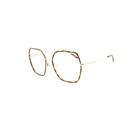 Armação De Óculos Evoke For You Dx132 G21 Dourado Brilho