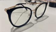 Armação de óculos feminino em acetato e metal Armação de óculos feminino em acetato e metal