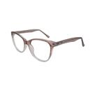 Armação De Óculos Mey Eyewear Isa3202 C2 53 Nude Translúcido Degradê Armação De Óculos Mey Eyewear Isa3202 C2 53 Nude Translúcido Degradê