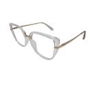 Armação De Óculos Mey Eyewear Me1206 C1 54 Transparente Translúcido Armação De Óculos Mey Eyewear Me1206 C1 54 Transparente Translúcido