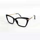 Armação De Óculos Mey Eyewear Me6605 C01 53 Preto Brilho Armação De Óculos Mey Eyewear Me6605 C01 53 Preto Brilho
