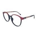 Armação De Óculos Mey Eyewear Me7639 C8 50 Vermelho Brilho Armação De Óculos Mey Eyewear Me7639 C8 50 Vermelho Brilho