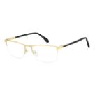 Armação de Óculos Polaroid Pld D599 Aoz 56 Dourado Fosco - Armação de Óculos Polaroid Pld D599 Aoz 56 Dourado Fosco -