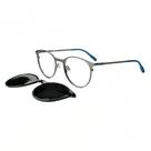 Armação De Óculos Speedo Clip On Sp1386 02a Grafite Fosco