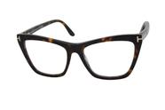 armação de óculos Tom Ford mod tf5971-b 052 clip on