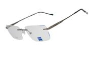 armação de óculos Zeiss mod zs24151c 073 titanium