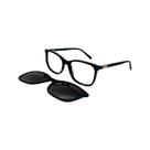 Armação Feminina Bulget Gatinho BG6435-G21 Com Clip On Armação Feminina Bulget Gatinho BG6435-G21 Com Clip On
