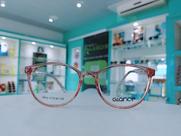 Armaçao glance acetato rosê