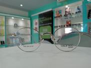 Armação glance metal prata