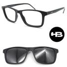 Armação Grau Hb Swicth 0351 Preto Fosco Com 1 Clipon
