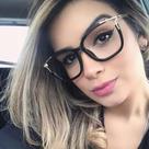 Armação Óculos de Grau Feminina Gatinho Peach Preto Armação Óculos de Grau Feminina Gatinho Peach Preto