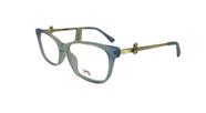 Armação Óculos de Grau Feminino Infantil Jolie JO6118 D02 49-15 Azul Translúcido