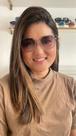 Armação Óculos de Sol Feminino Vogue Prata VO4175SB32379 Armação Óculos de Sol Feminino Vogue Prata VO4175SB32379