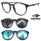 Armação Oculos Redondo Mormaii 6071 Swap2 Preto A14 ca Armação Oculos Redondo Mormaii 6071 Swap2 Preto A14 ca