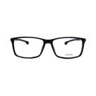 Armação para óculos de Grau Carrera Masculino 4412-F Retangular em Acetato Preto Armação para óculos de Grau Carrera Masculino 4412-F Retangular em Acetato Preto