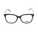 Armação para óculos de Grau Evoke FORYOUDX128 Feminino Quadrado em Acetato Preto Armação para óculos de Grau Evoke FORYOUDX128 Feminino Quadrado em Acetato Preto