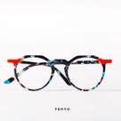 Armação para Óculos de Grau Redondo Acetato - TENTO Eyewear