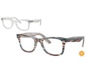 Armação RayBan Wayfarer fotocromático RB4340V 8382 50 22 150