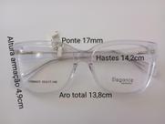 Armação receituário Elegance+ lentes graduadas com antireflexo Armação receituário Elegance+ lentes graduadas com antireflexo