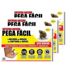 Armadilha Adesiva Pega Fácil Papel Colante para Ratos e Camundongos 5 Unidades