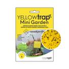 Armadilha Amarela Yellow Trap Mini Garden Captura Insetos e Pragas 12,5x10cm 5 Unidades