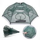 Armadilha Covo Guardachuva 6 entradas 90cm aberto Pesca Lambari, Camarão
