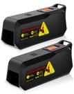 Armadilha Elétrica para Ratos PEXPEL 1800V USB Bateria 2 Unidades Armadilha Elétrica para Ratos PEXPEL 1800V USB Bateria 2 Unidades