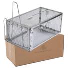 Armadilha humanitária em gaiola 28 x 14 x 11 cm para pequenos roedores Armadilha humanitária em gaiola 28 x 14 x 11 cm para pequenos roedores