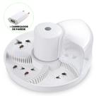 Armadilha Mata Mosca Papa Mosca USB Recarregavel + Adaptador parede Bi-volt CBRN20546