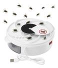 Armadilha Mata Moscas Automática USB Bivolt Silenciosa com Reservatório 1L isca Açucar ou Mel