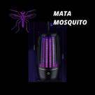 Armadilha Mata Mosquito Pega Inseto Led Luz Choque Elétrico