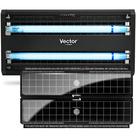 Armadilha para moscas Catchmaster Vector 30 com luz UV para uso interno 140 m² Armadilha para moscas Catchmaster Vector 30 com luz UV para uso interno 140 m²