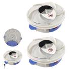 Armadilha Pega Moscas Kit 2 Uni Captura Prende Inseto Mosquito Varejeira Pernilongos USB Gaiola Reutilzavel Portatil