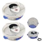 Armadilha Pega Moscas Kit 2 Uni Captura Prende Inseto Pernilongos Mosquito Varejeira USB Gaiola Reutilzavel Portatil