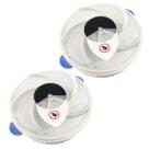Armadilha Prende Moscas Kit 2 Uni Captura Insetos Varejeira Mosquito Pernilongos USB Gaiola Portatil Reutilzavel