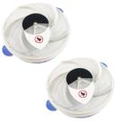 Armadilha Prende Moscas Kit 2 Uni Captura Insetos Varejeira Mosquito Pernilongos USB Gaiola Reutilzavel Portatil