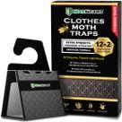 Armadilhas para traças de roupas MaxGuard Extra Strength com feromônios, 14 un. Armadilhas para traças de roupas MaxGuard Extra Strength com feromônios, 14 un.