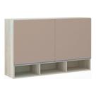 Armário 120cm 2 Portas C/Nicho Lis Legno Crema C/Connect Armário 120cm 2 Portas C/Nicho Lis Legno Crema C/Connect