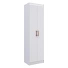 Armário 2 Portas Lavanderia Multiuso Multimóveis CR8002 Branco Armário 2 Portas Lavanderia Multiuso Multimóveis CR8002 Branco